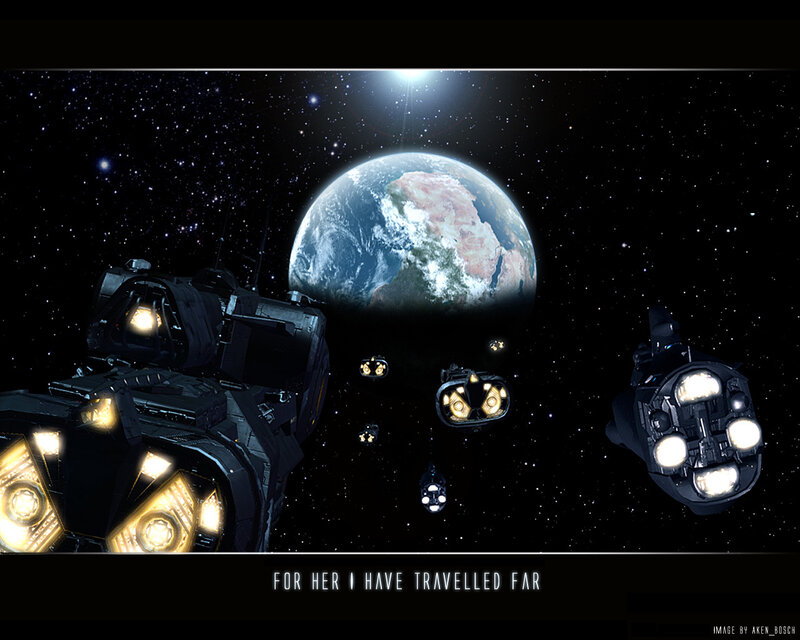 Spaceships near Earth