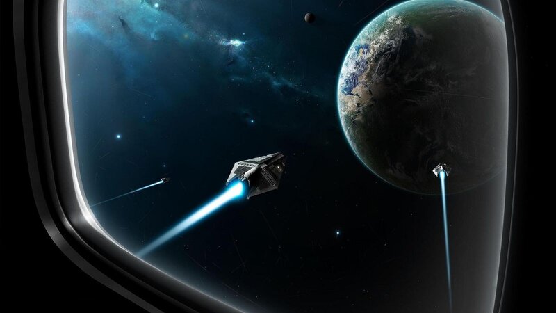 Spaceships near Earth