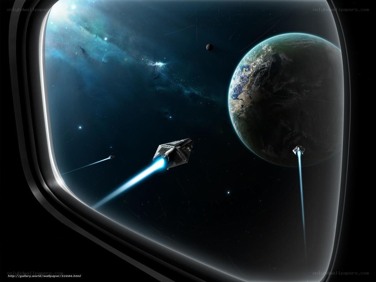 Spaceships near Earth