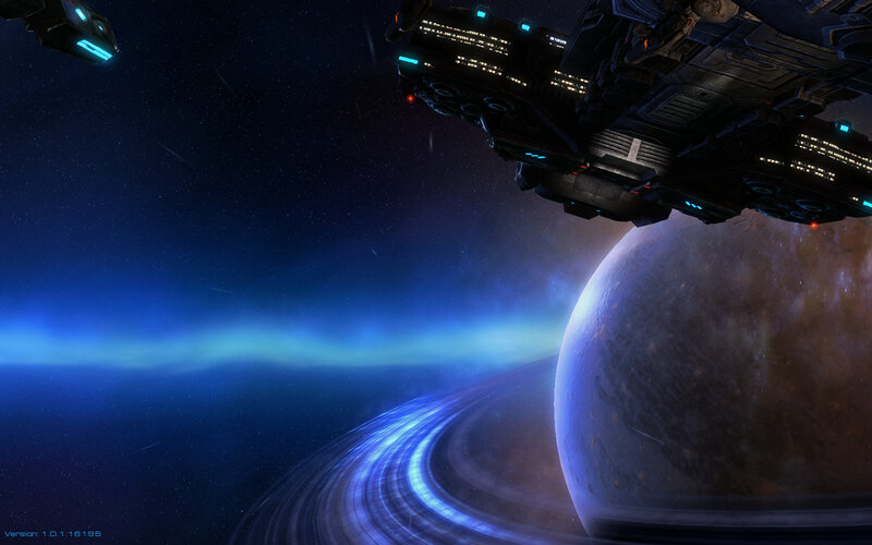 Spaceships orbiting a planet