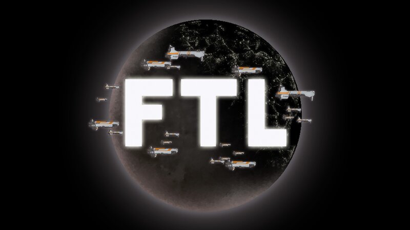Spaceships Orbiting Planet — Black, Dramatic, Night, Digital Art