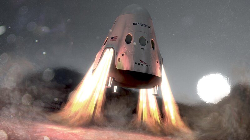 SpaceX Dragon Capsule
