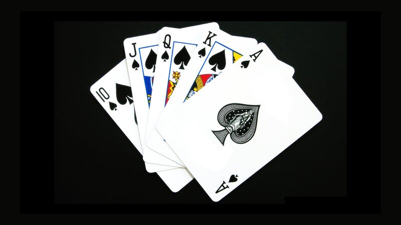 Spades Playing Cards — White