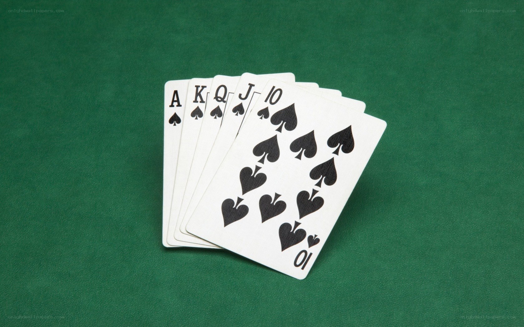 spades royal flush