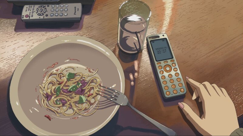 spaghetti dinner scene