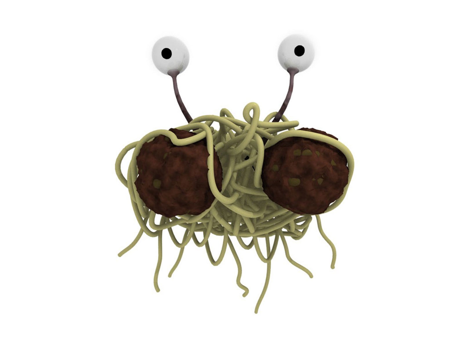 spaghetti monster character