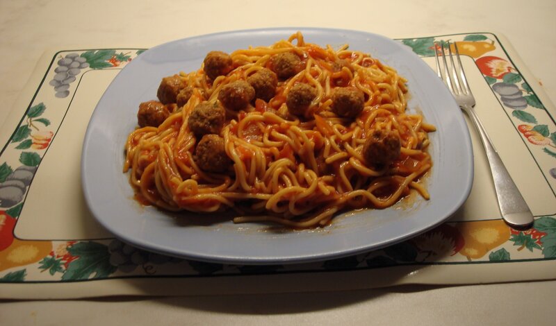 Spaghetti with Meatballs