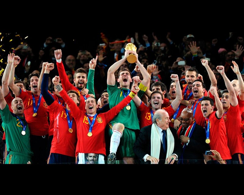 Spain celebrates World Cup victory