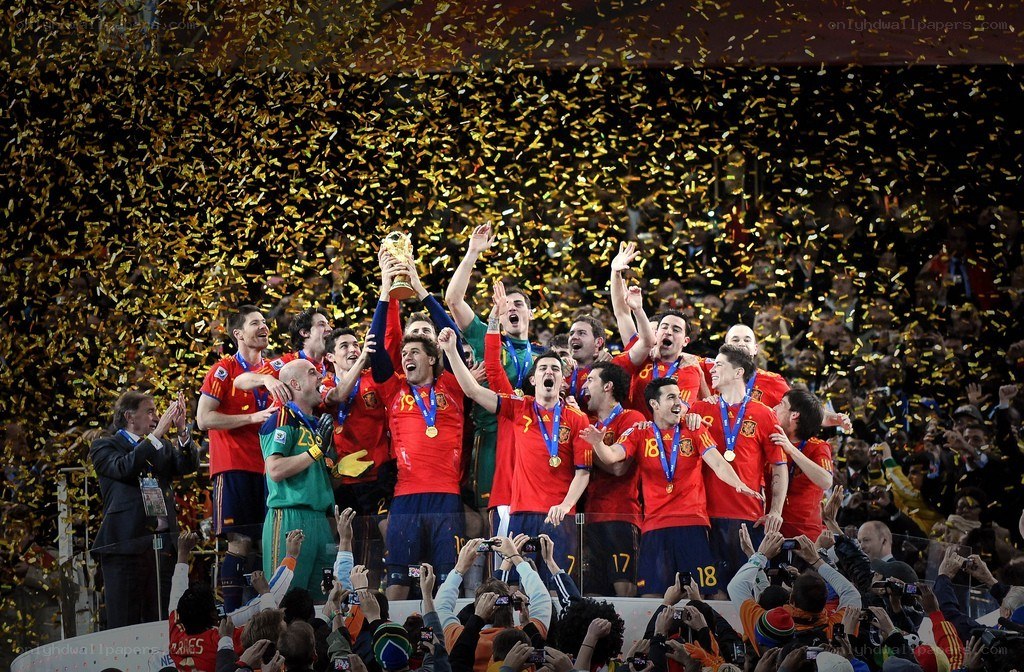 Spain celebrates World Cup victory