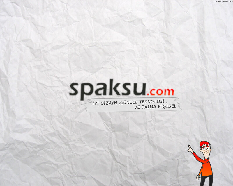 Spaksu.com logo on crumpled paper