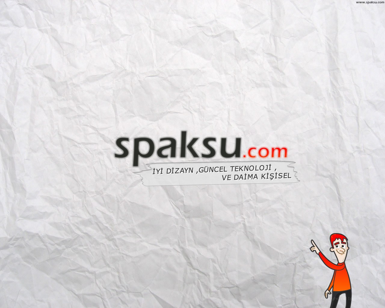 Spaksu.com logo on crumpled paper