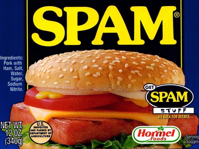 Spam product packaging
