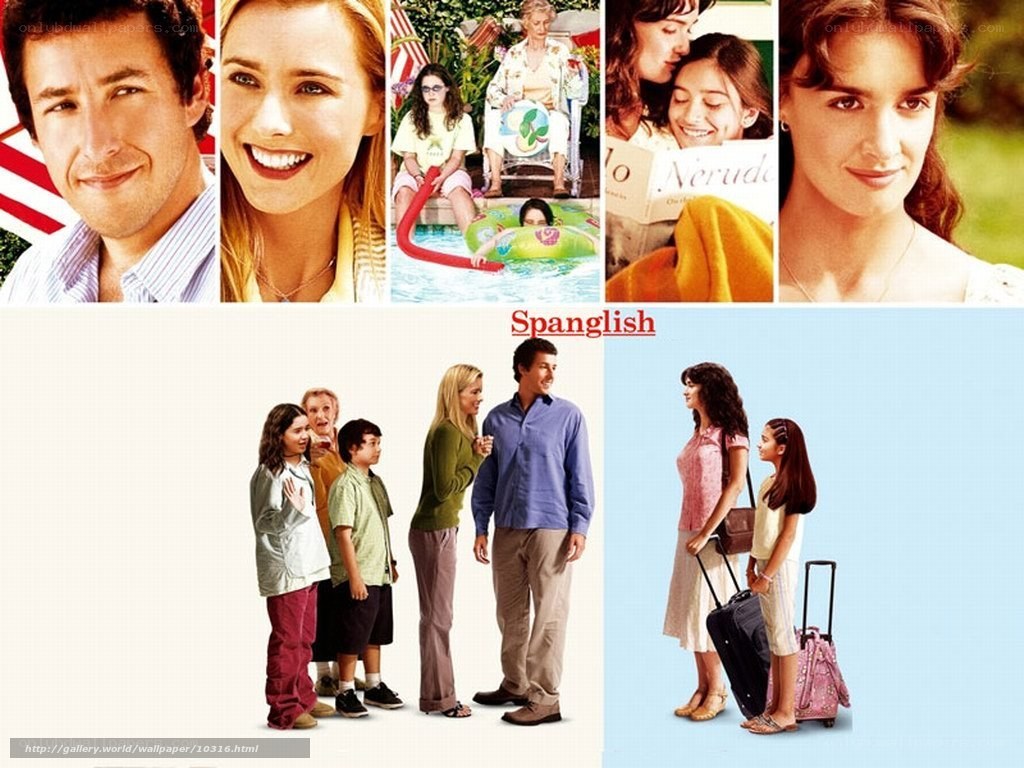 Spanglish movie collage