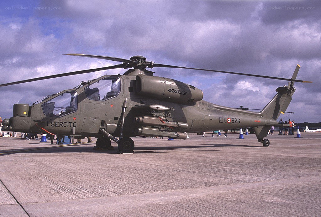 Spanish Army Agusta A129 helicopter