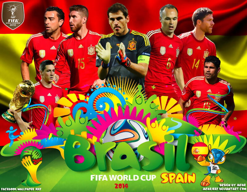 Spanish Football Players — Red