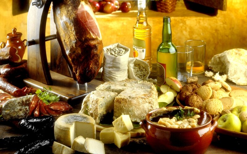 Spanish Ham and Cheese Platter