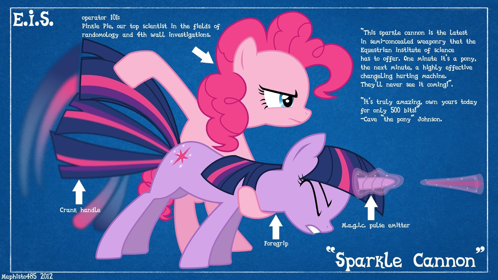 Sparkle Cannon concept art