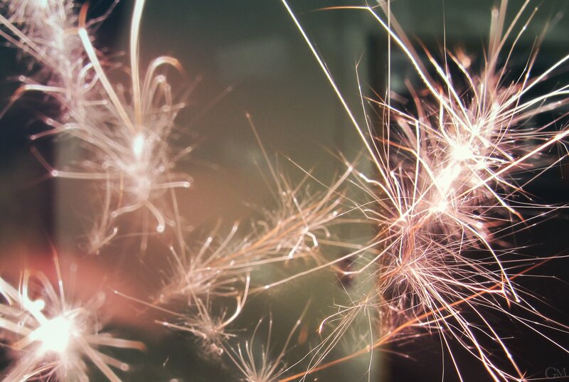 sparkler light trails