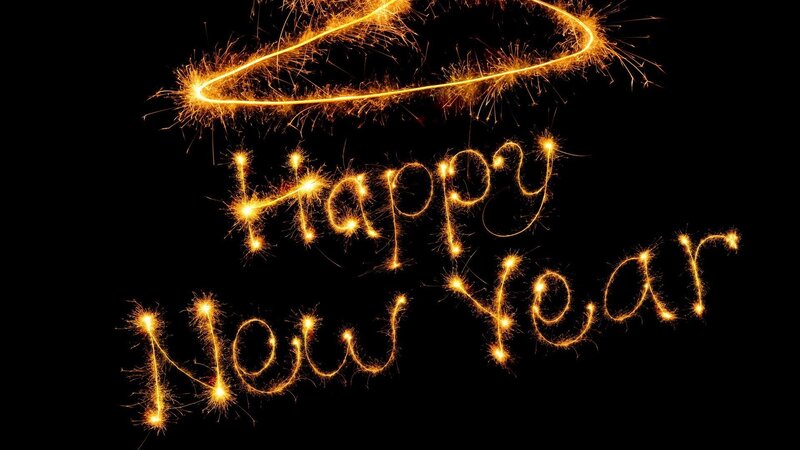Sparkler Writing — Black