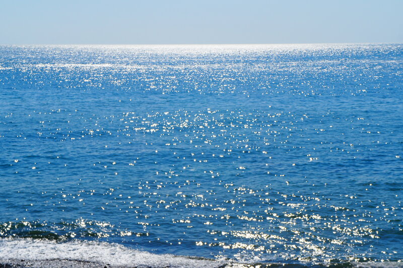 Sparkling Blue Ocean