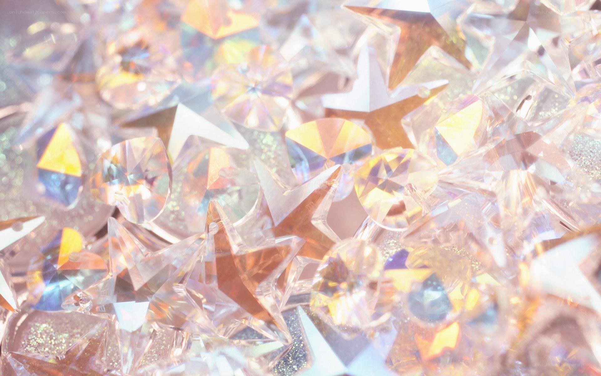 sparkling crystal stars