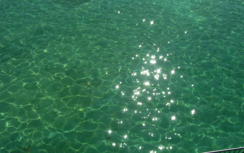 Sparkling Green Water