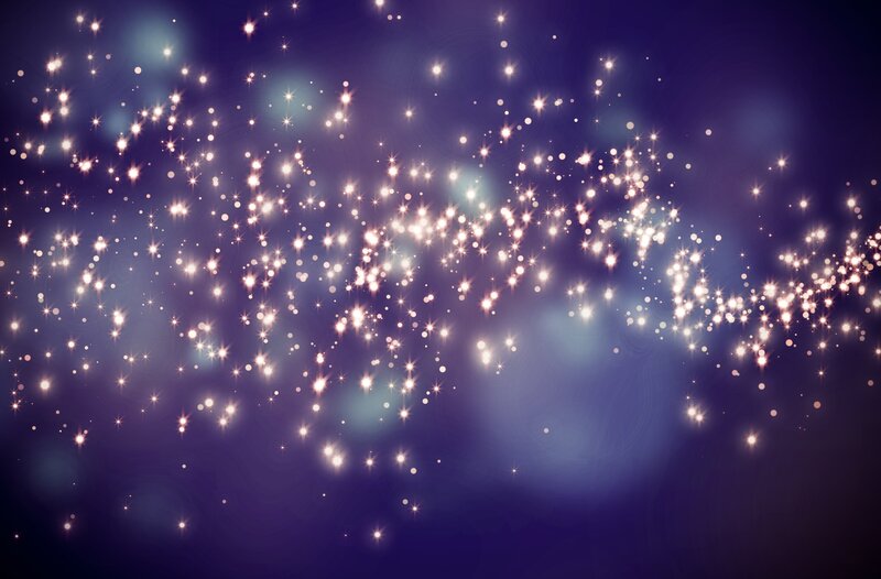Sparkling Light Particles — Purple