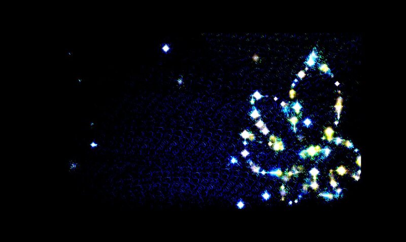 Sparkling Lights in Dark