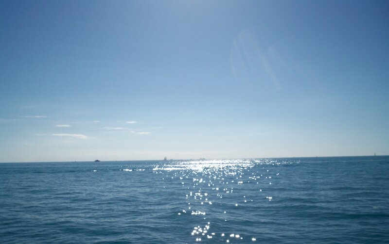 Sparkling Ocean Surface