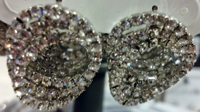 Sparkling Rhinestone Earrings