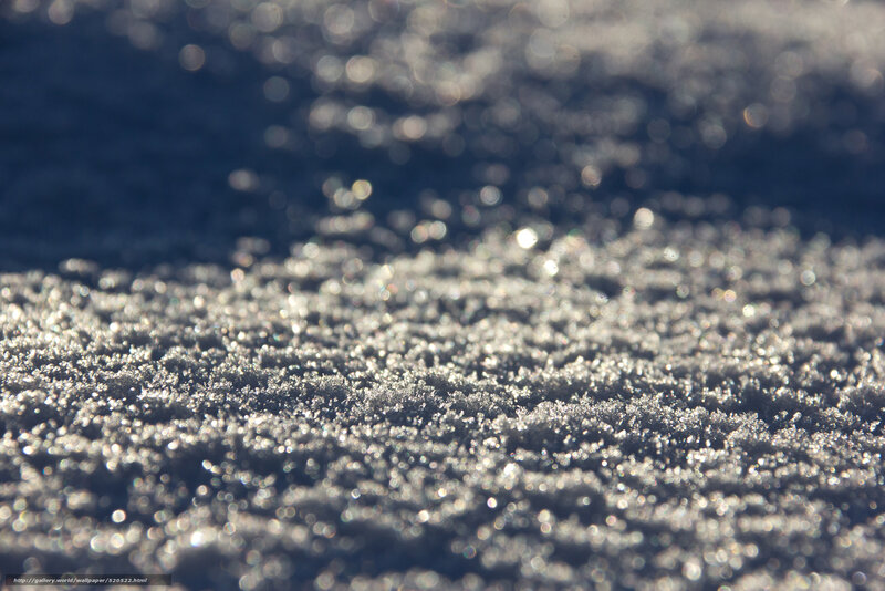 sparkling snow crystals
