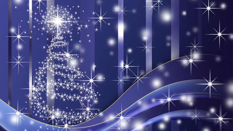 Sparkling Star Christmas Tree