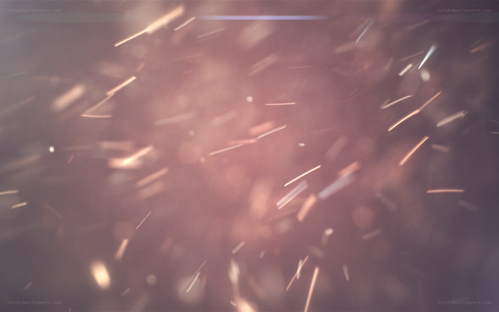 sparks flying in air