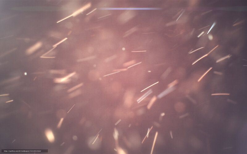 Sparks flying in the air
