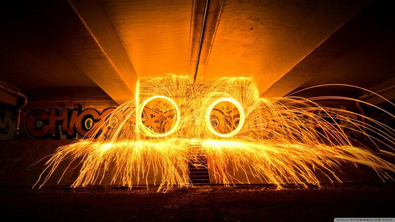 Sparks Forming Face