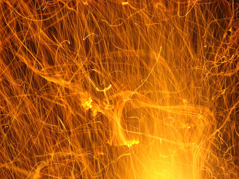 Sparks from Fire — Orange, Dynamic
