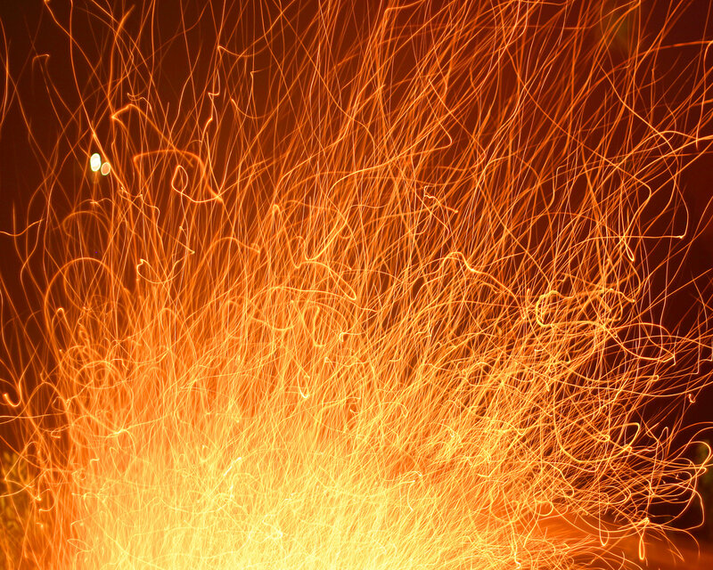 Sparks from Fire — Orange