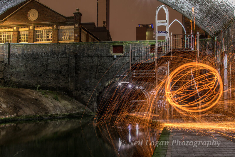 Sparks over Canal