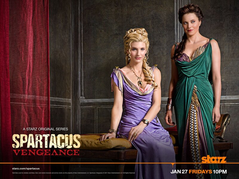 Spartacus: Vengeance promotional poster