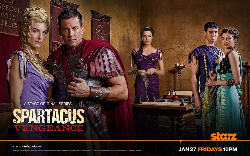 Spartacus: Vengeance promotional poster