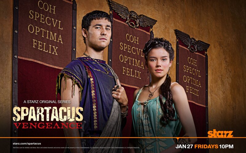 Spartacus: Vengeance promotional poster