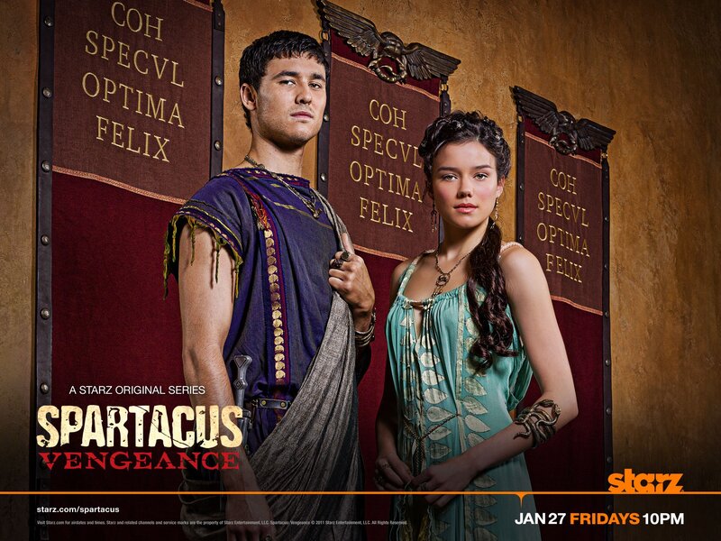 Spartacus: Vengeance promotional poster