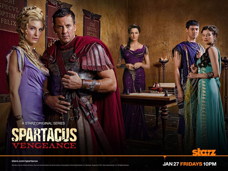 Spartacus: Vengeance promotional poster