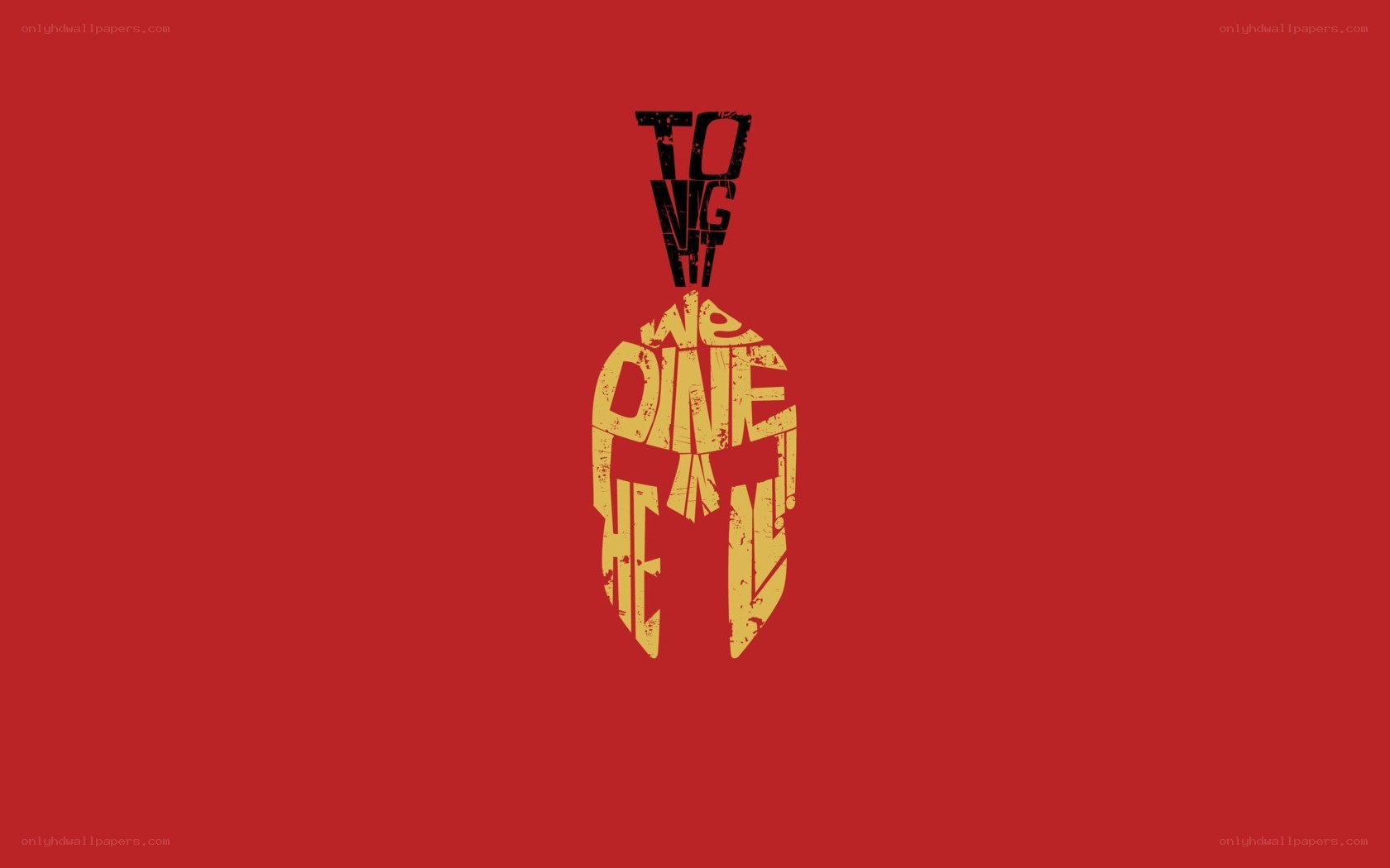 spartan helmet typography art