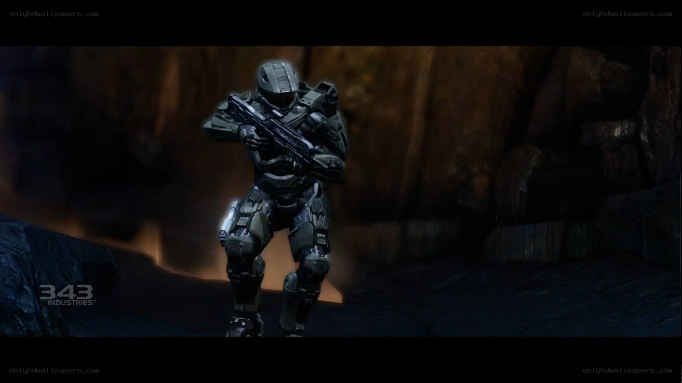 Spartan in a cave