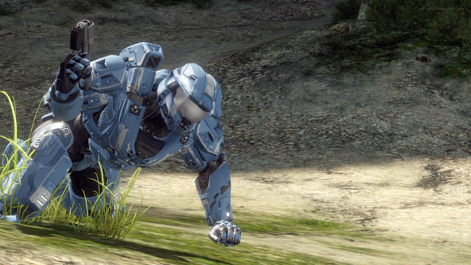 Spartan in combat gear