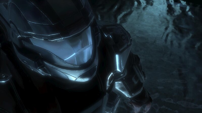 Spartan in dark armor