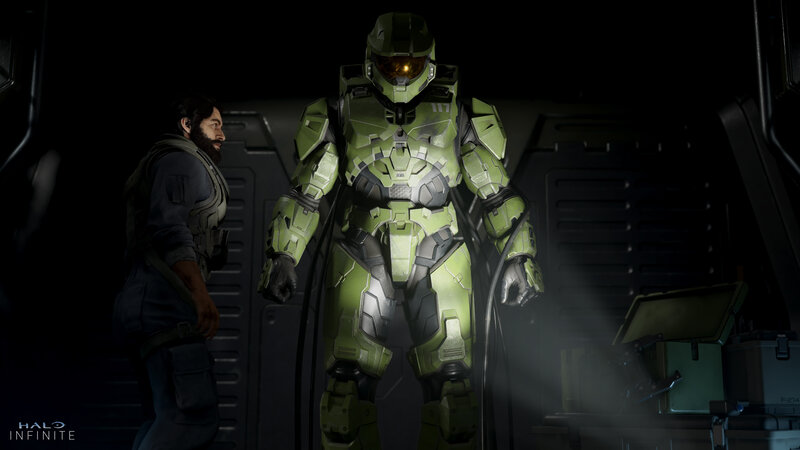 Spartan in Green Armor