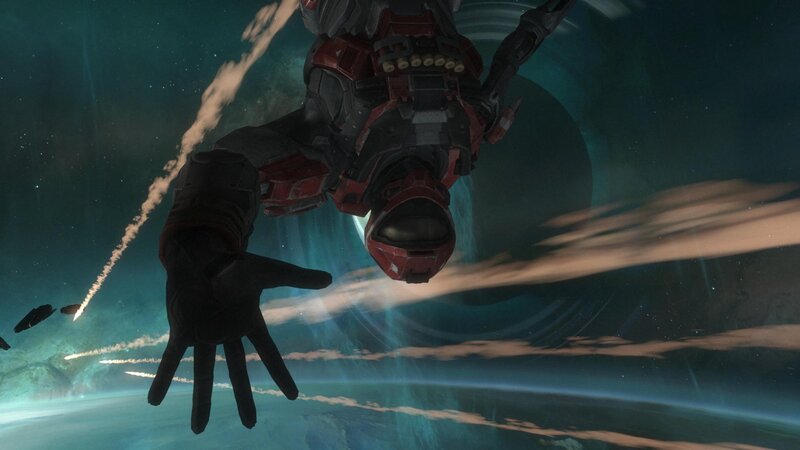 Spartan in Space Suit