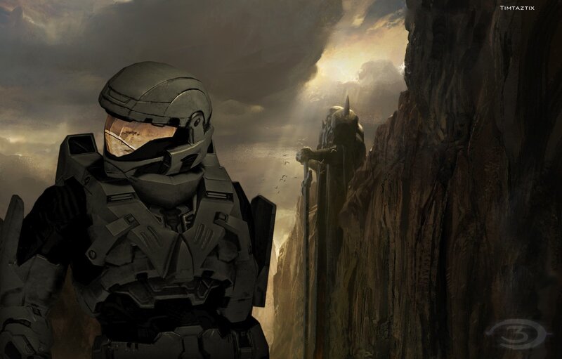 Spartan on a cliff edge